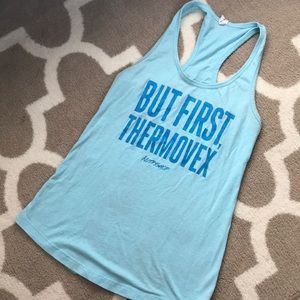 Blue nutrishop tank